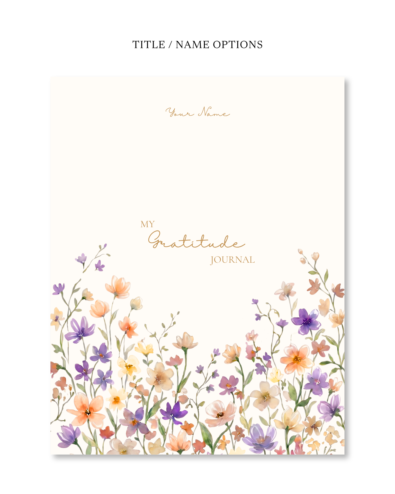 Handmade Journal | Floral Edition