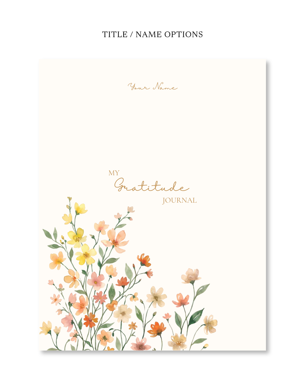 Handmade Journal | Floral Edition