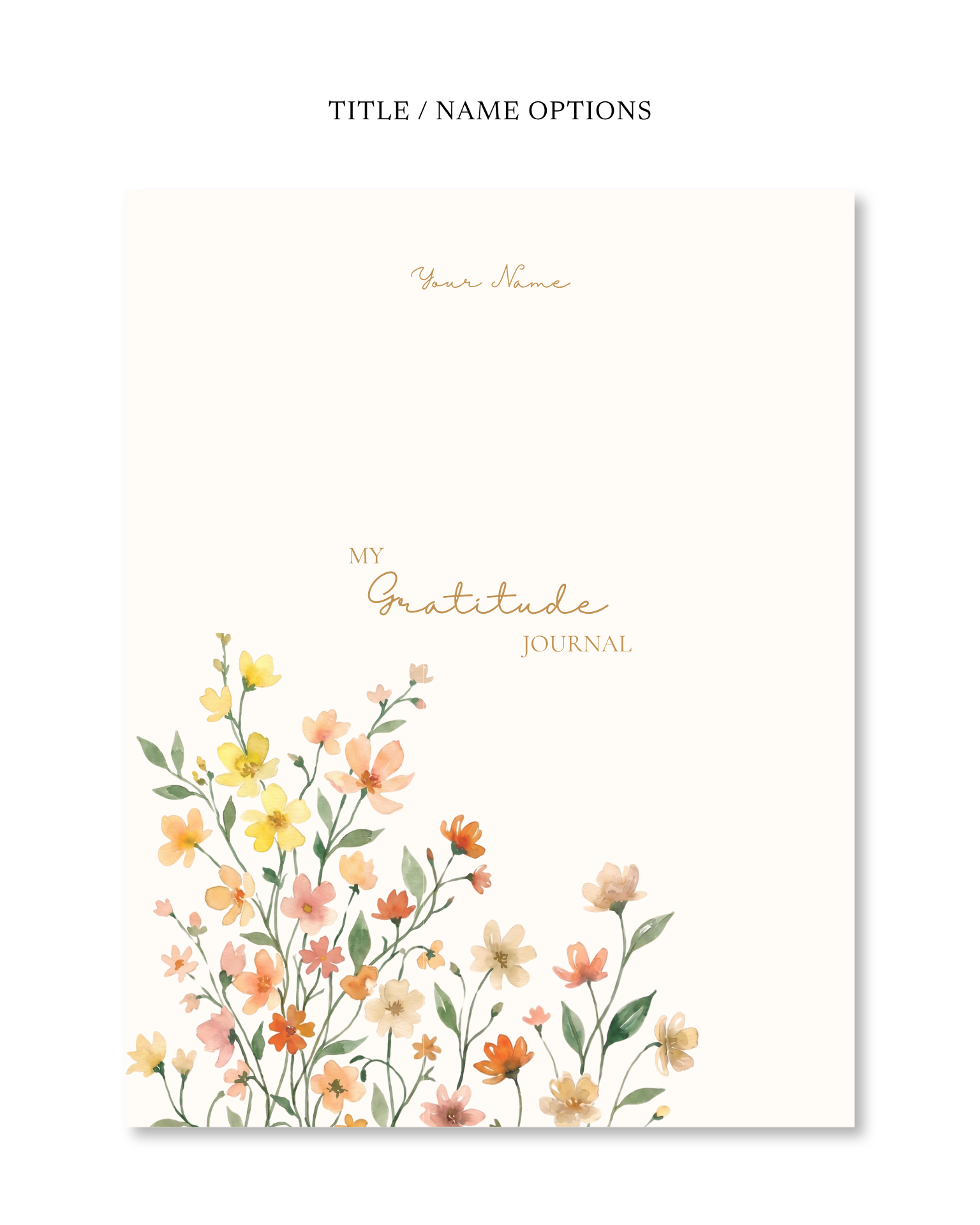 Handmade Journal | Floral Edition