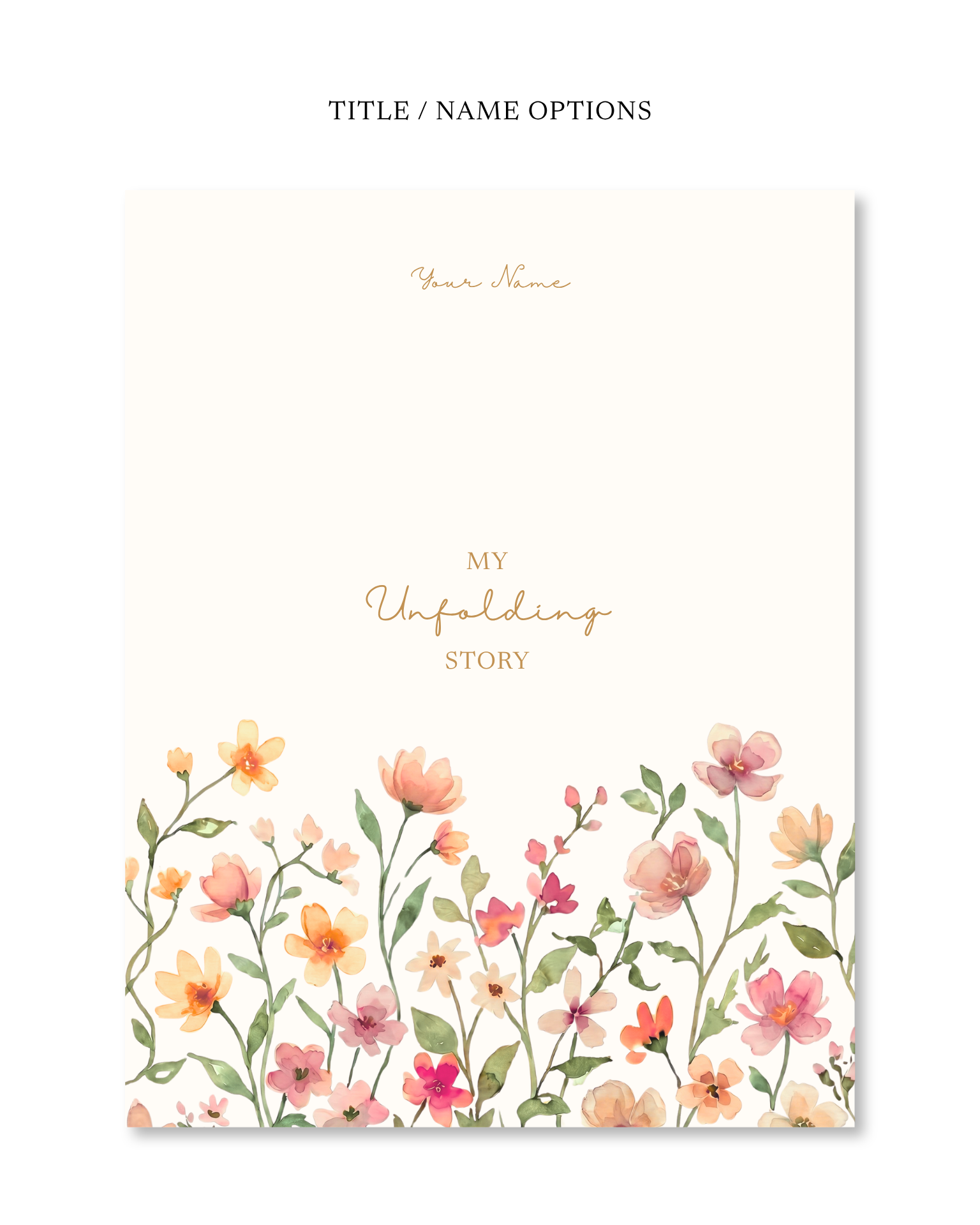 Handmade Journal | Floral Edition